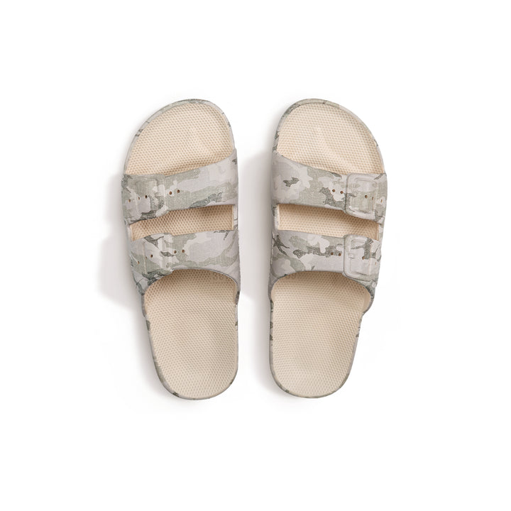 Freedom Moses Slides - Camo Stone