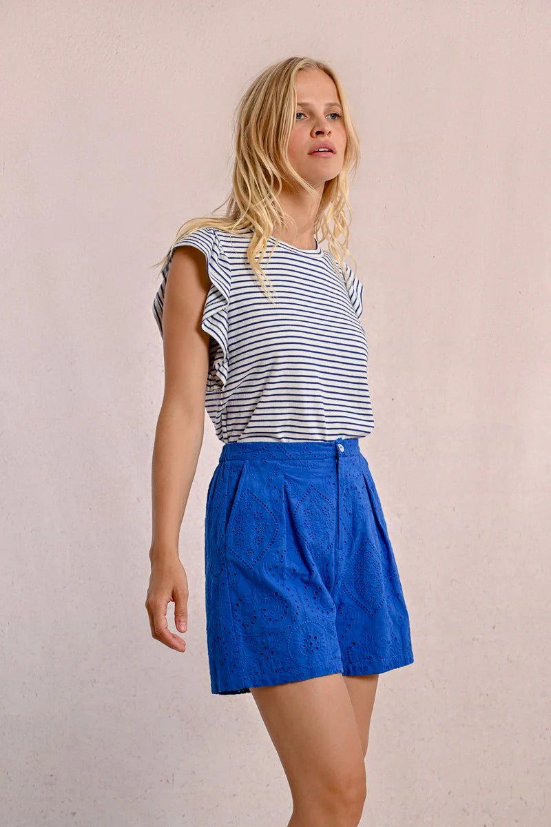 Molly Bracken - English Embroidery Shorts