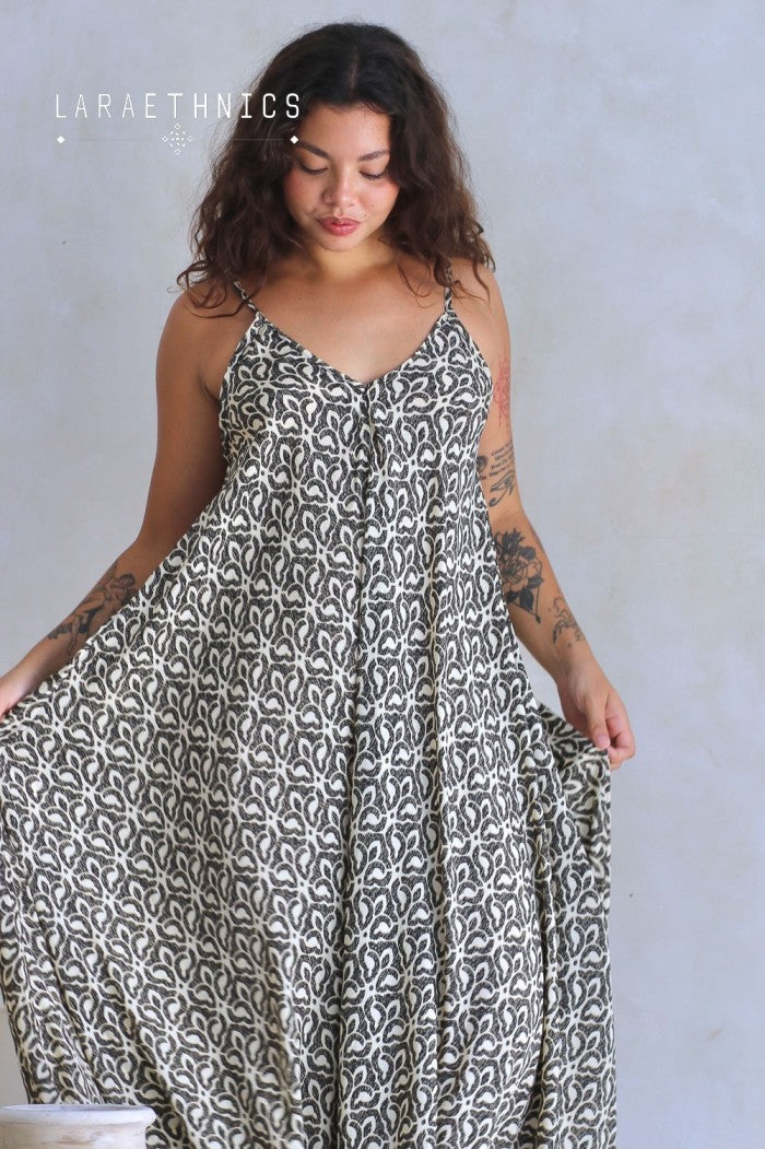 Lara Ethnics Long Dress - Calypso