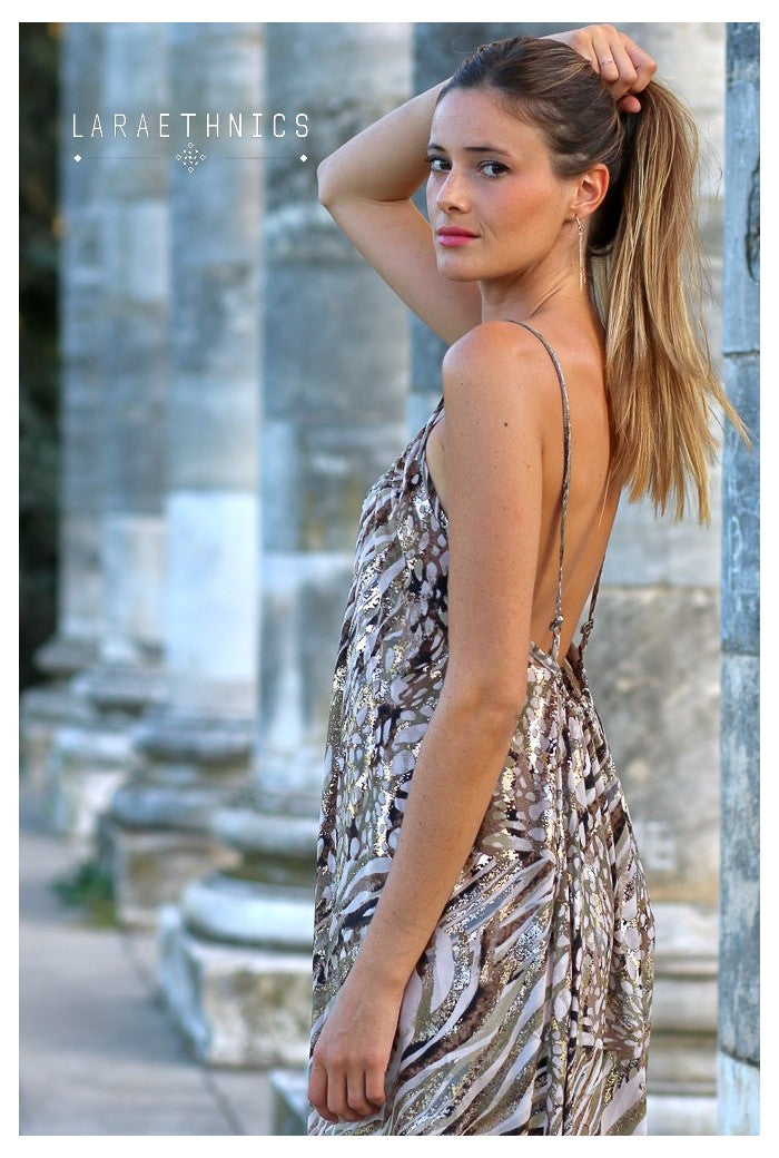 Lara Ethnics Long Dress - Capri