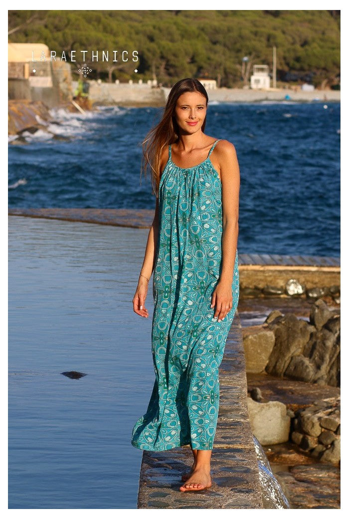 Lara Ethnics Long Dress - Capri