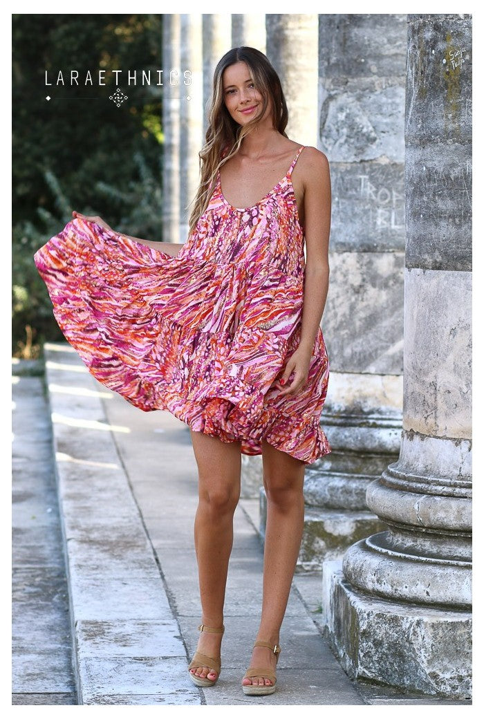Lara Ethnics Short Dress - Evita