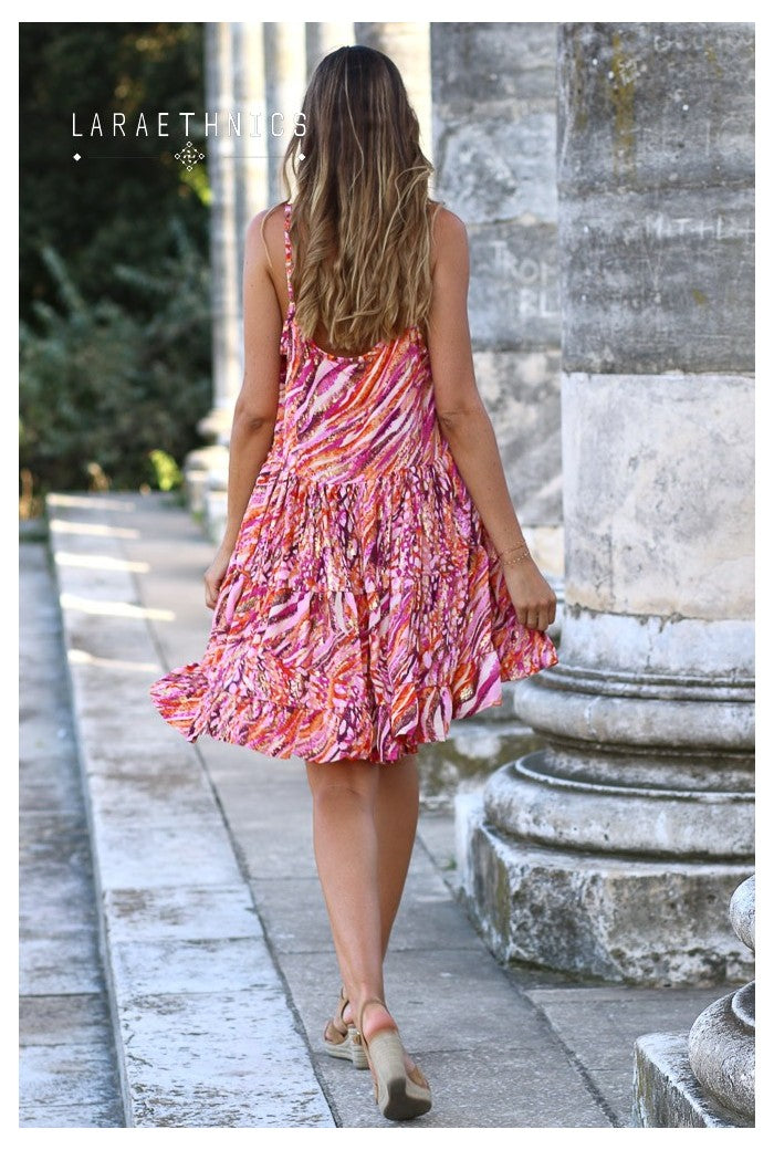 Lara Ethnics Short Dress - Evita