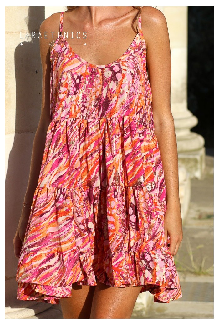 Lara Ethnics Short Dress - Evita