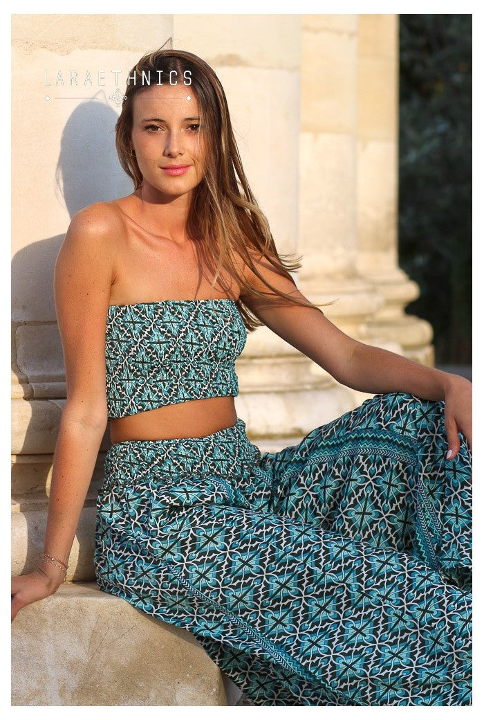 Lara Ethnics Pants - Laguna