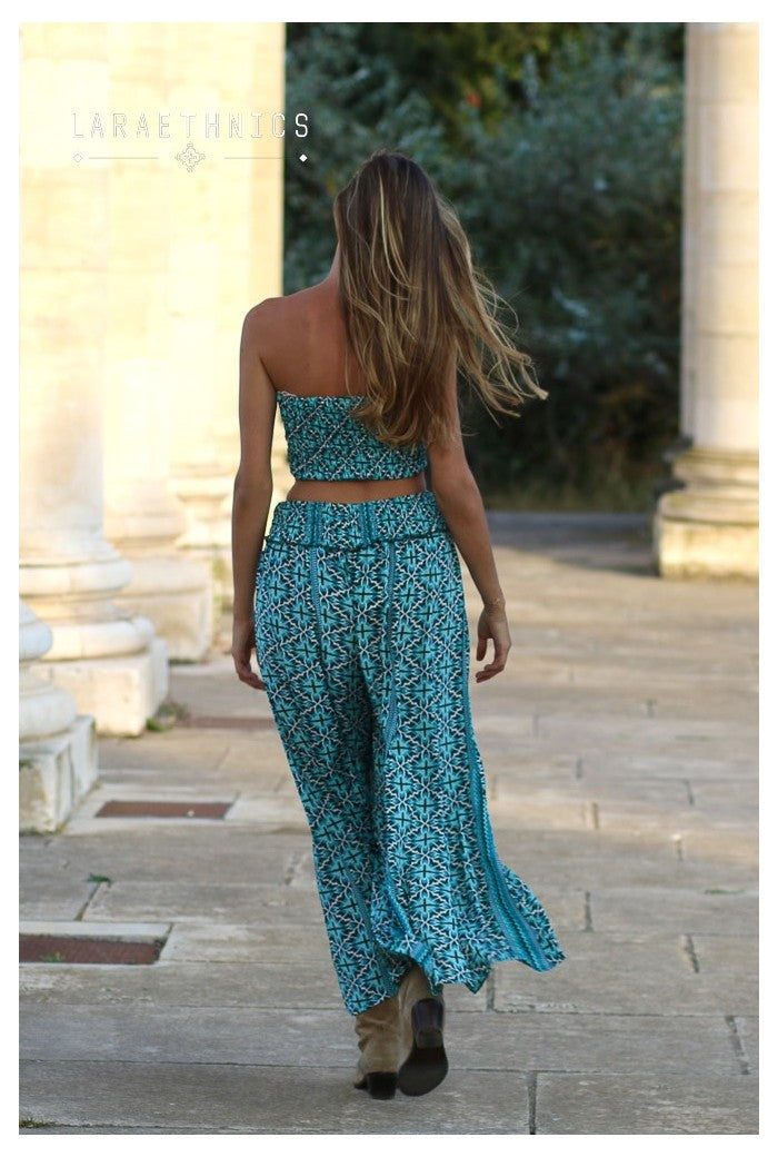 Lara Ethnics Pants - Laguna