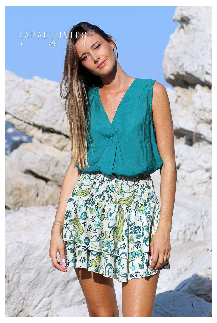 Lara Ethnics Short Skirt - Polina