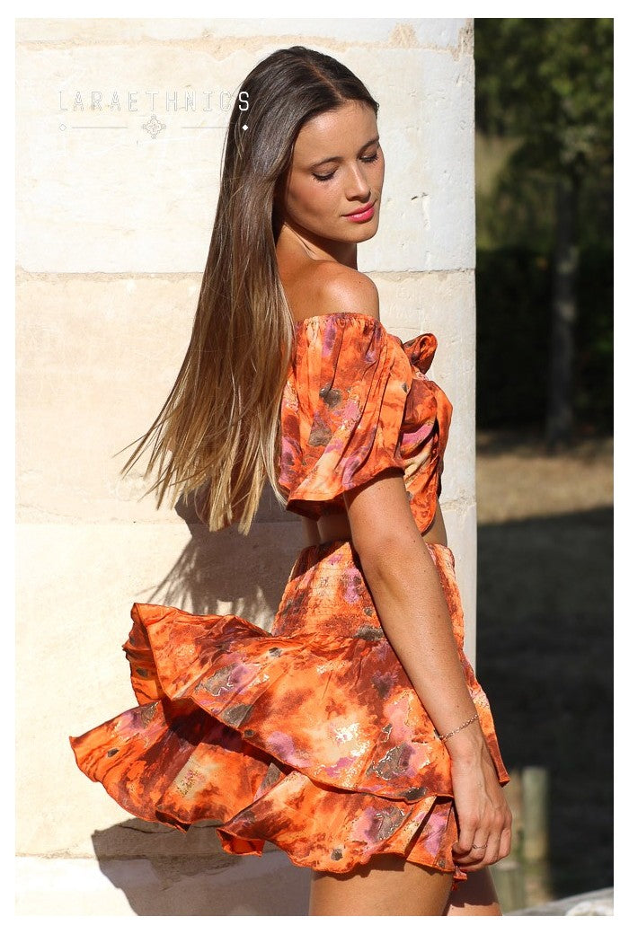 Lara Ethnics Short Skirt - Polina