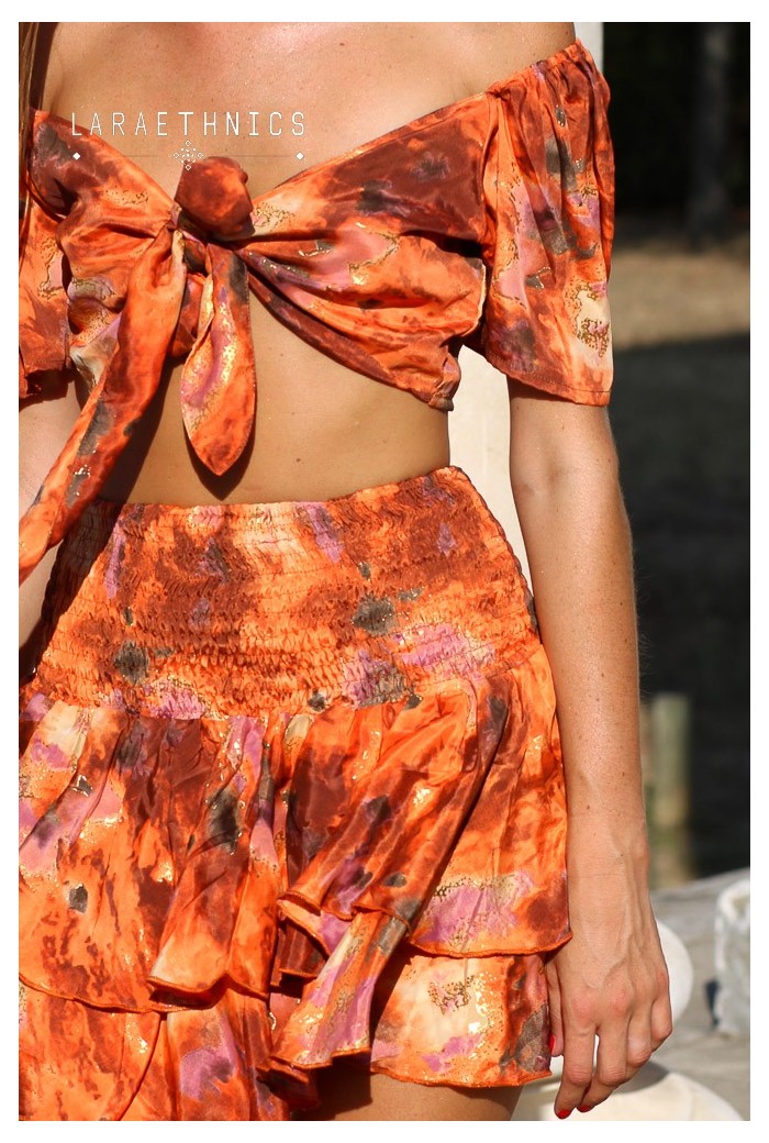 Lara Ethnics Short Skirt - Polina