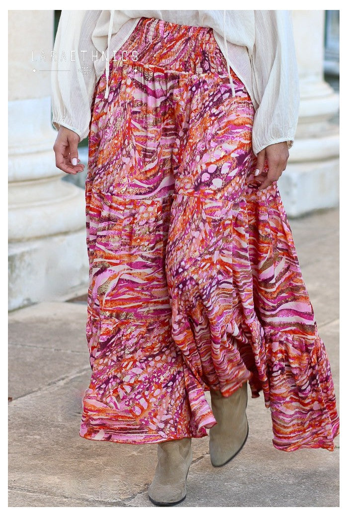 Lara Ethnics Long Skirt - Sandra