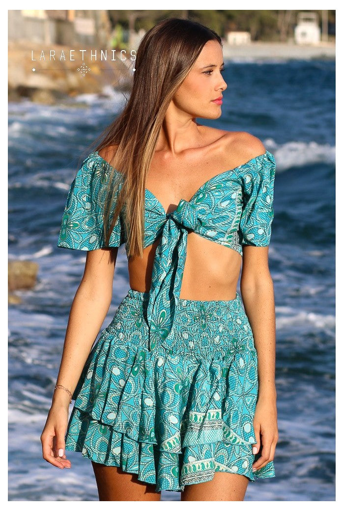 Lara Ethnics Crop Top - Shibu