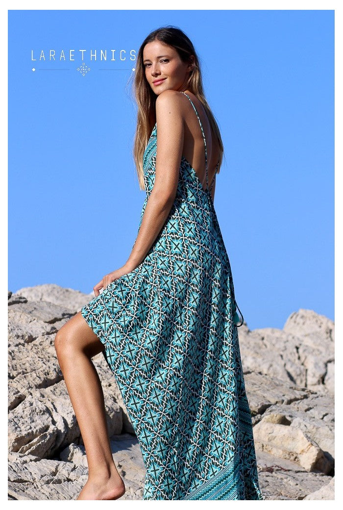 Lara Ethnics Long Dress - Victoria