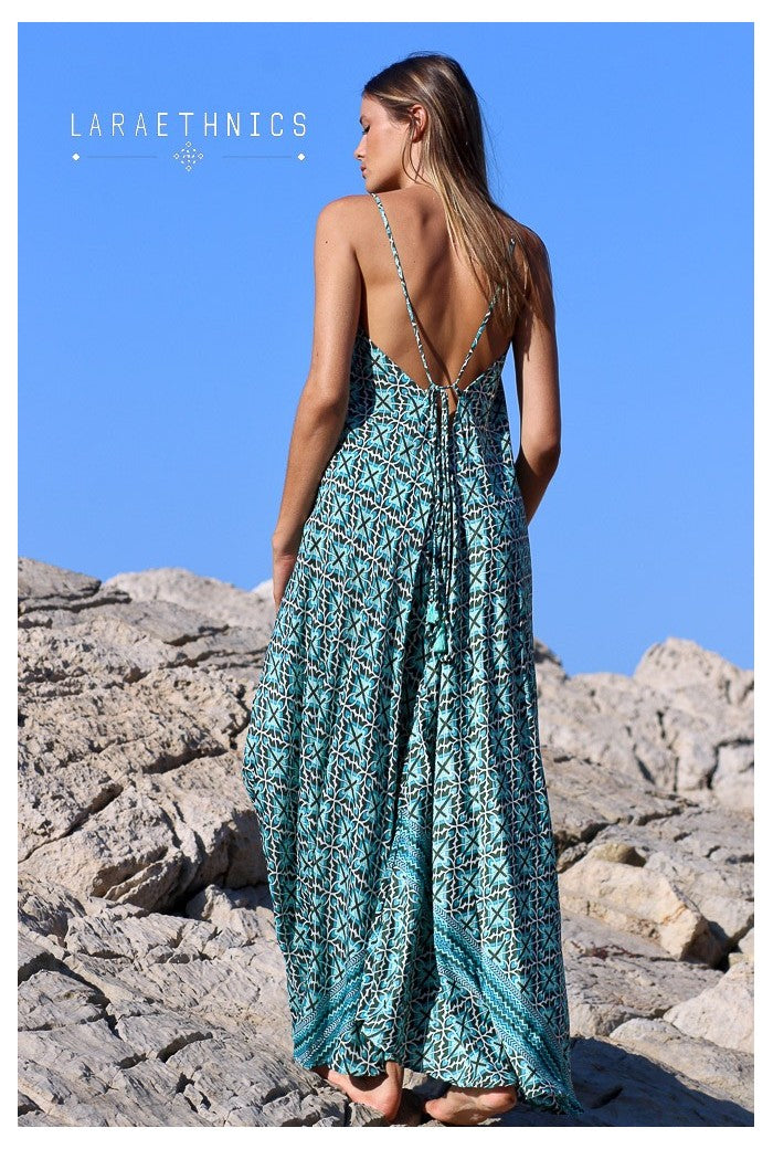 Lara Ethnics Long Dress - Victoria