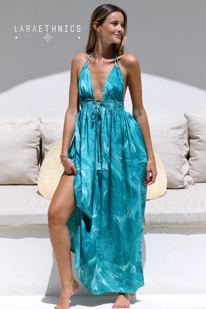 Lara Ethnics Long Dress - Coralie