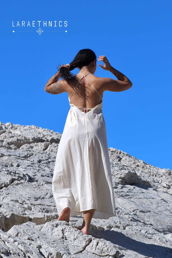 Lara Ethnics Long Dress - Victoria