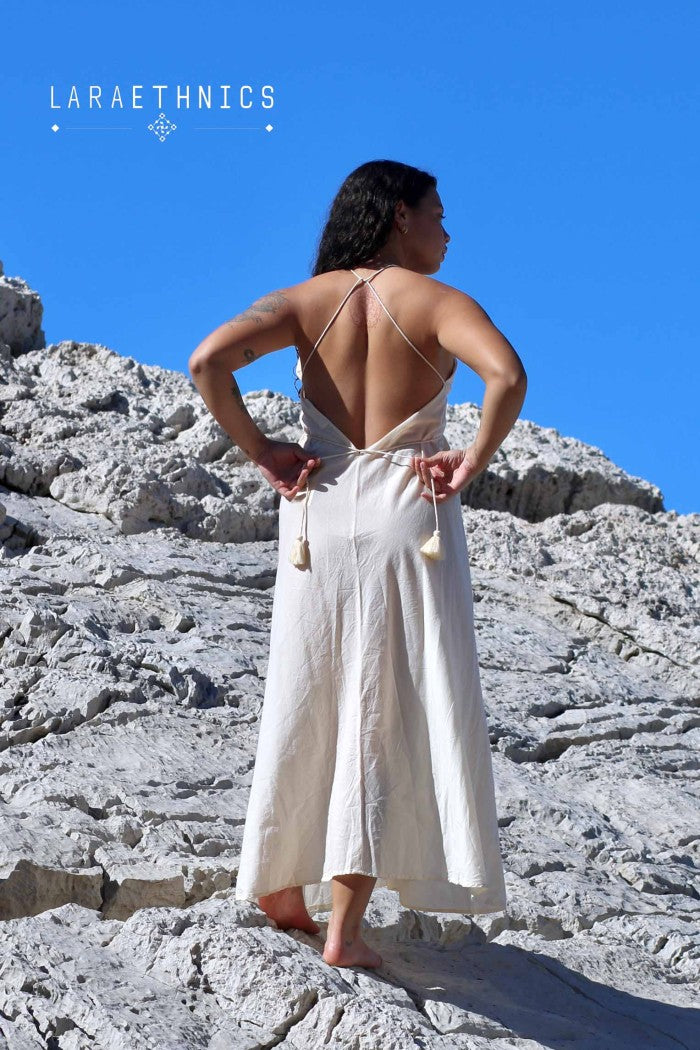 Lara Ethnics Long Dress - Victoria