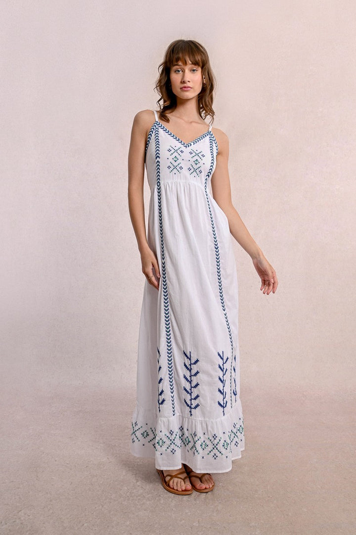 Molly Bracken - Long Embroidered Dress
