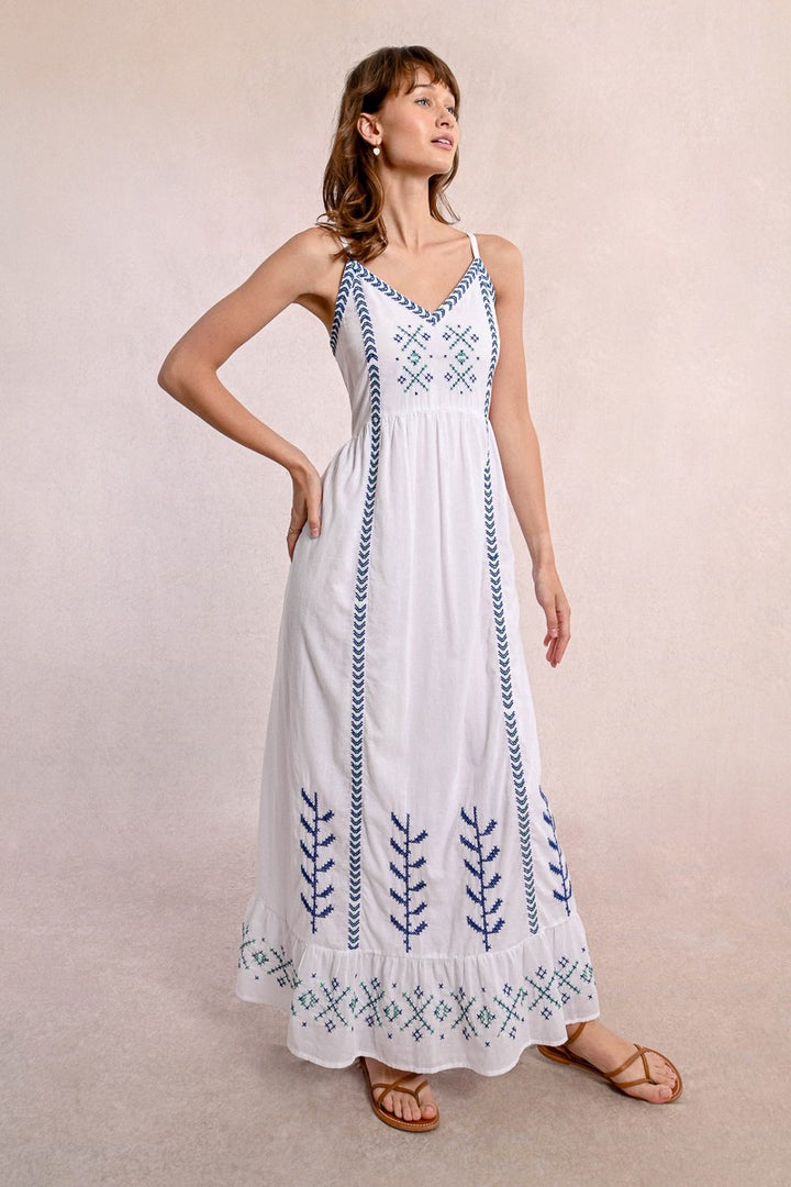 Molly Bracken - Long Embroidered Dress