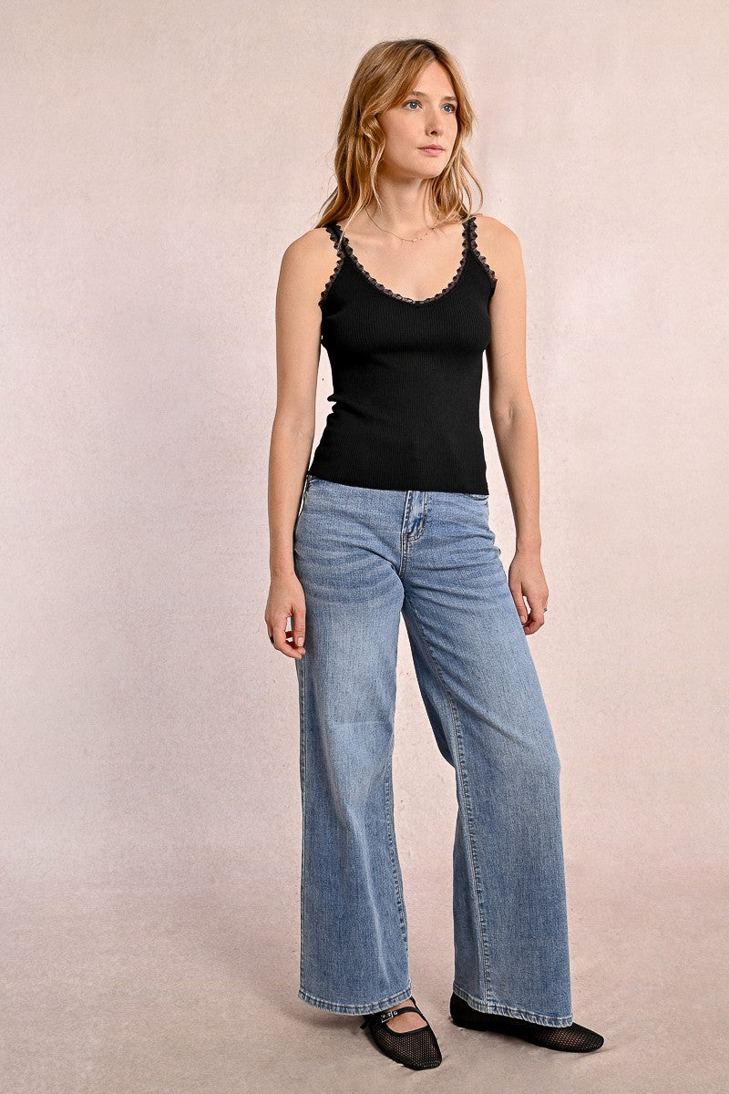 Molly Bracken - Mesh Tank Top