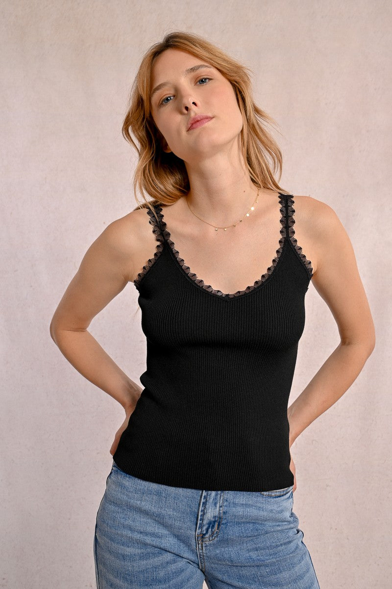 Molly Bracken - Mesh Tank Top