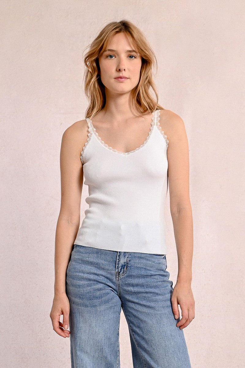 Molly Bracken - Mesh Tank Top