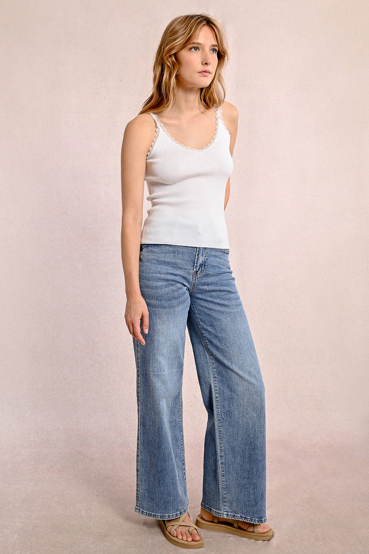 Molly Bracken - Mesh Tank Top