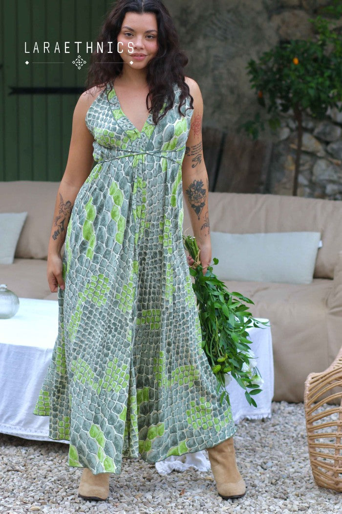 Lara Ethnics Mid-Length Dress - Vic