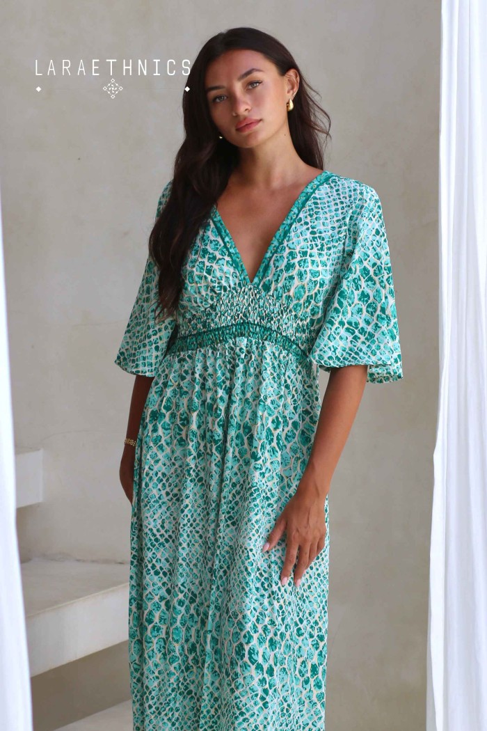 Lara Ethnics Long Dress - Seraphine