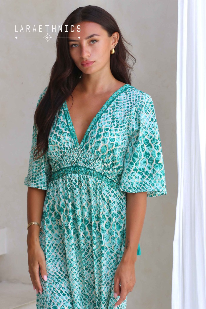 Lara Ethnics Long Dress - Seraphine