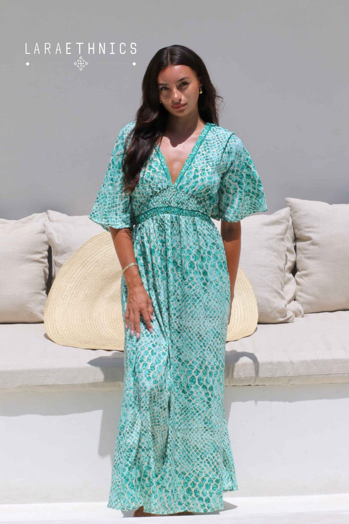 Lara Ethnics Long Dress - Seraphine