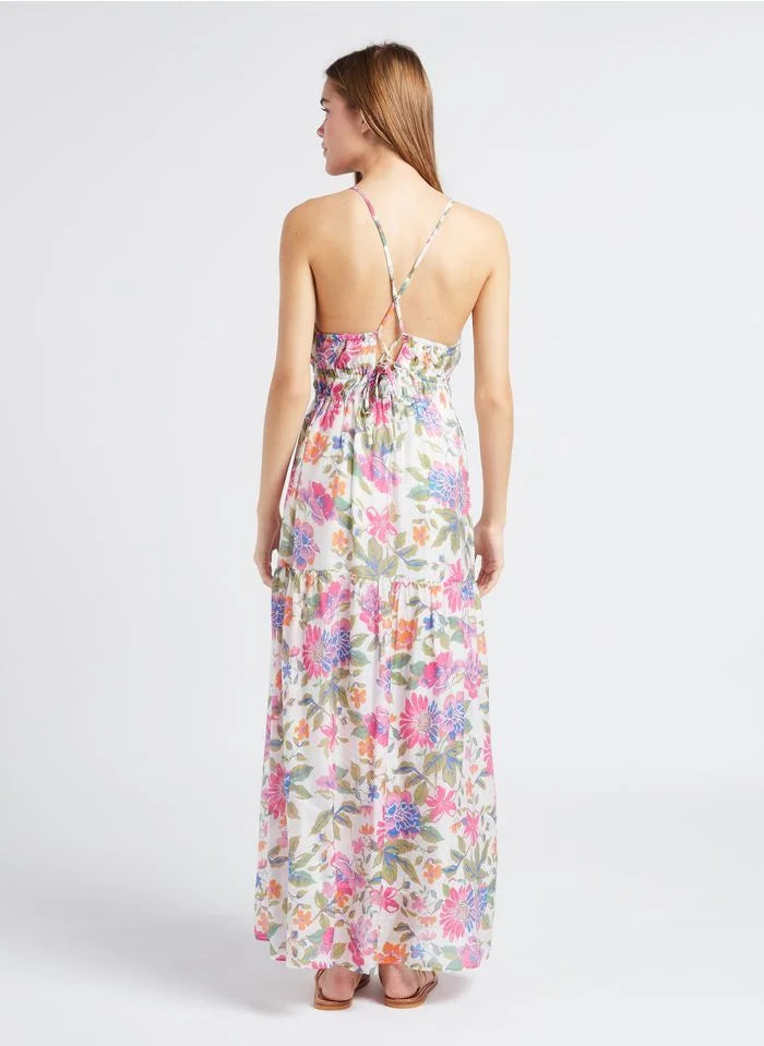The Korner - Bright Floral Long Dress